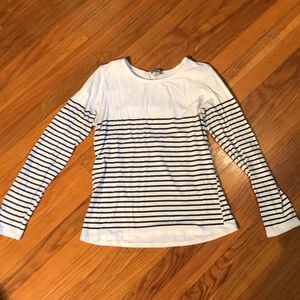 Long sleeved stripped shirt
